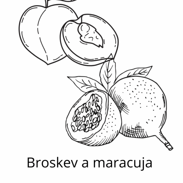 Sirup Broskev s maracujou