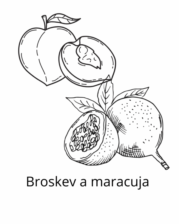 Sirup Broskev s maracujou